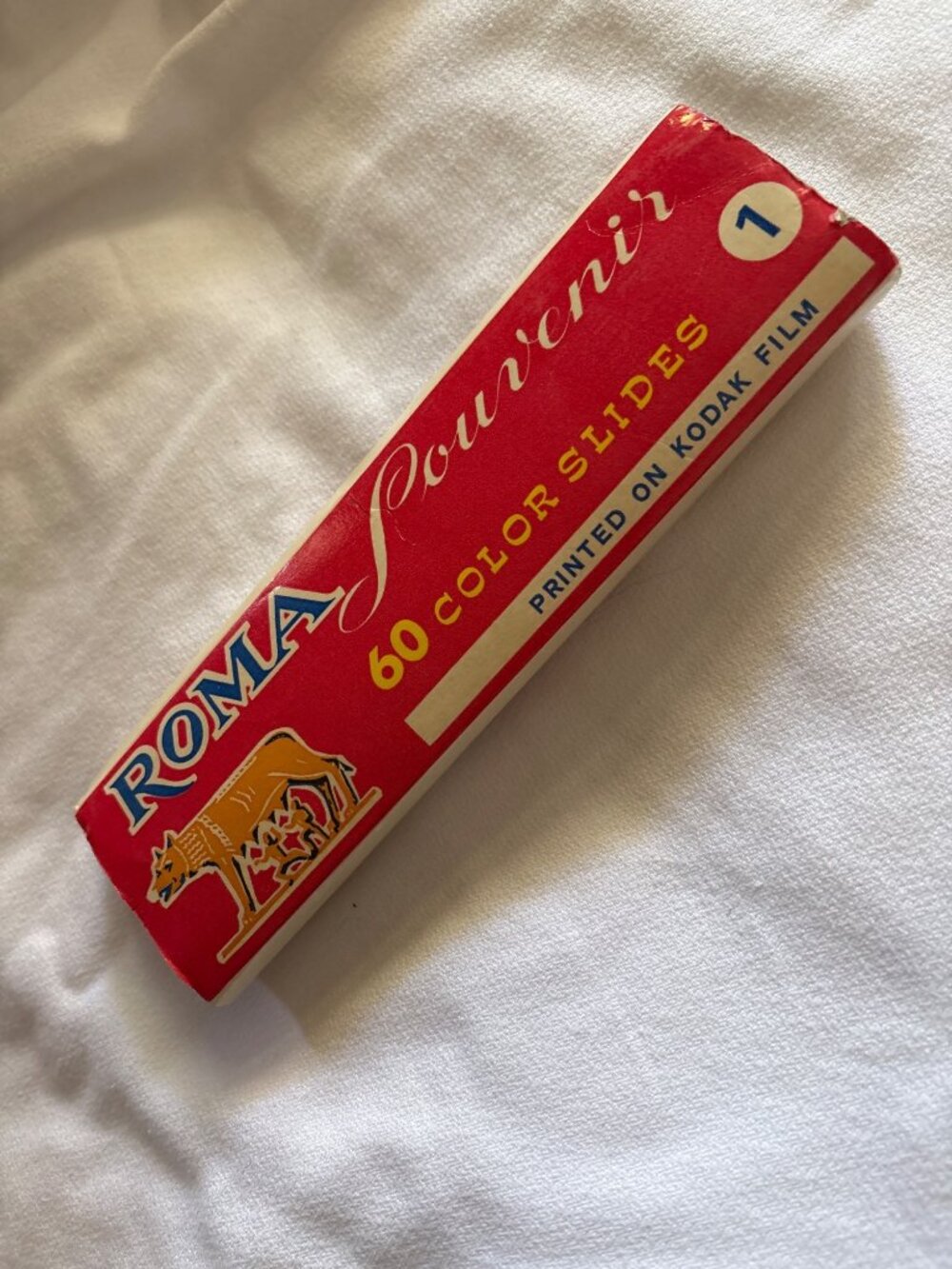 Roma Souvenir 59 Color Slides Printed On Kodak Film Vintage Travel Collectible